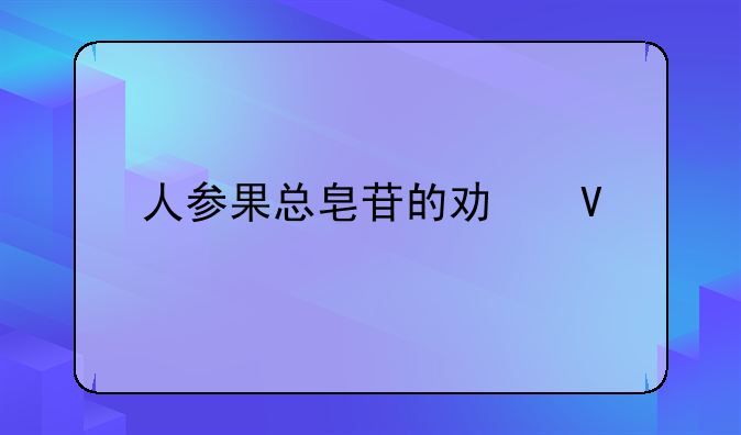 人参果总皂苷的功效