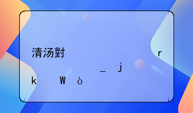 清汤小馄饨最正宗的做法？